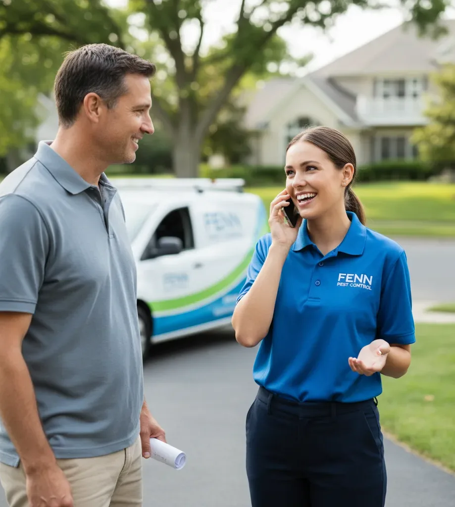 Fenn Pest Control customer support in Minford